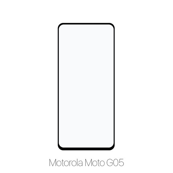 FixPremium FullCover Glass - Gehärtetes Glas für Motorola Moto G05