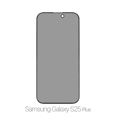FixPremium Privacy Anti-Spy Glass - Gehärtetes Glas für Samsung Galaxy S25 Plus
