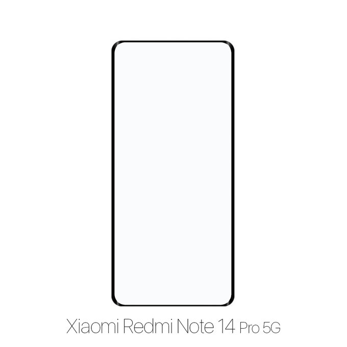 FixPremium FullCover Glass - Gehärtetes Glas für Xiaomi Redmi Note 14 Pro 5G 24090RA29G