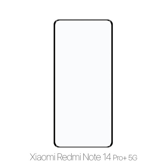 FixPremium FullCover Glass - Gehärtetes Glas für Xiaomi Redmi Note 14 Pro+ 5G 24094RAD4G