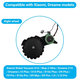 Xiaomi Robot Vacuum X10, Dreame Z10 Pro, L10 Plus, D10 Plus - Rad mit Motor (Rechts) (Schwarz)