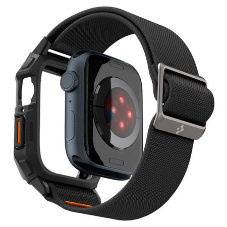 Spigen - Armband Lite Fit "Pro" für Apple Watch (44, 45mm), Matte Black