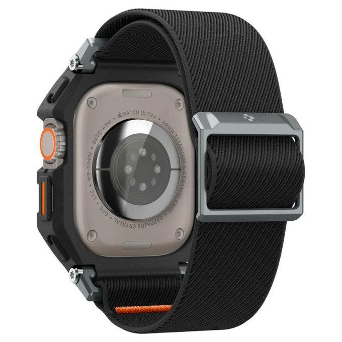 Spigen - Armband Lite Fit "Pro" für Apple Watch Ultra (49mm), Matte Black