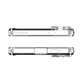Spigen - Hülle Ultra Hybrid MagSafe für Samsung Galaxy S25 Edge, weiß