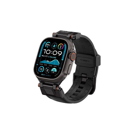 Spigen - Armband Durapro Armor für Apple Watch (42, 44, 45, 49mm), Black Edition
