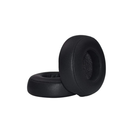 Ersatz-Ohrpolster für Beats Pro, Memory-Schaumstoff + PU-Leder, Schwarz, 1 Paar