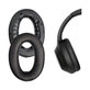 Ersatz-Ohrpolster für Sony WH-1000XM4, Memory-Schaumstoff + PU-Leder, Schwarz, 1 Paar