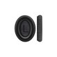 Ersatz-Ohrpolster für Bose QuietComfort 35, Memory-Schaumstoff + PU-Leder, Schwarz, 1 Paar