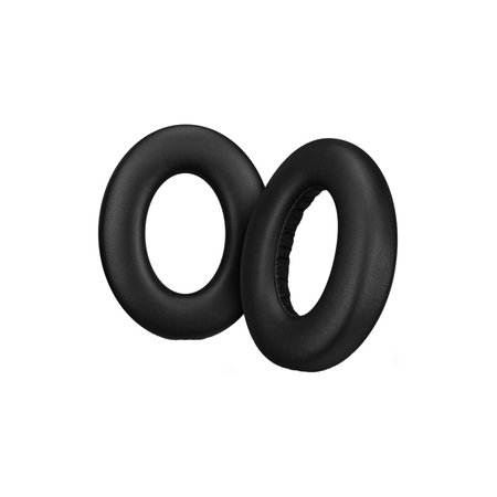 Ersatz-Ohrpolster für Sennheiser Momentum 4.0, Memory-Schaumstoff + PU-Leder, Schwarz, 1 Paar