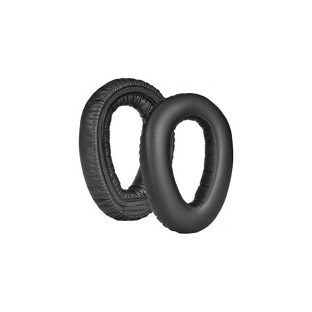 Ersatz-Ohrpolster für Sennheiser PXC550, Memory-Schaumstoff + PU-Leder, Schwarz, 1 Paar