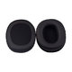 Ersatz-Ohrpolster für Marshall Monitor, Memory-Schaumstoff + PU-Leder, Schwarz, 1 Paar