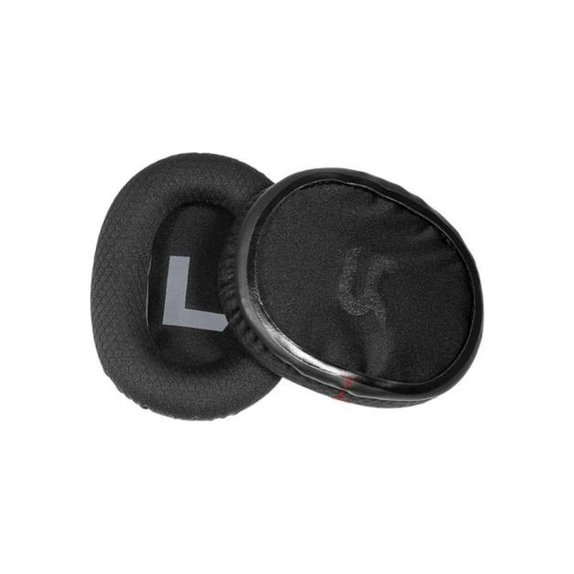 Ersatz-Ohrpolster für AKG K361, K371, Memory-Schaumstoff + PU-Leder, Schwarz, 1 Paar