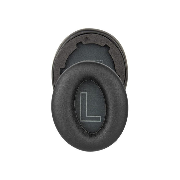 Ersatz-Ohrpolster für Anker Soundcore Life Q20, Memory-Schaumstoff + PU-Leder, Schwarz, 1 Paar