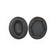 Ersatz-Ohrpolster für Anker Soundcore Life Q20, Memory-Schaumstoff + PU-Leder, Schwarz, 1 Paar