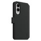 Hülle Wallet Tango Two-In-One mit QI für Samsung Galaxy S25 Edge, Schwarz, PanzerGlass