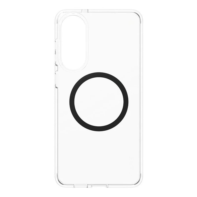 Hülle Urban Combat mit schwarzem QI für Samsung Galaxy S25 Edge, Transparent, PanzerGlass