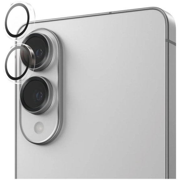 Kameralinsenschutz Hoops für Samsung S25 Edge, Transparent, PanzerGlass