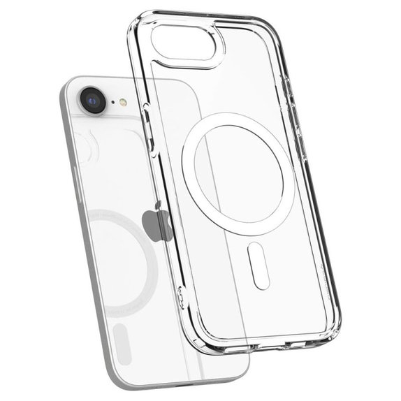 Spigen - Hülle Ultra Hybrid MagSafe für iPhone 16e, weiß