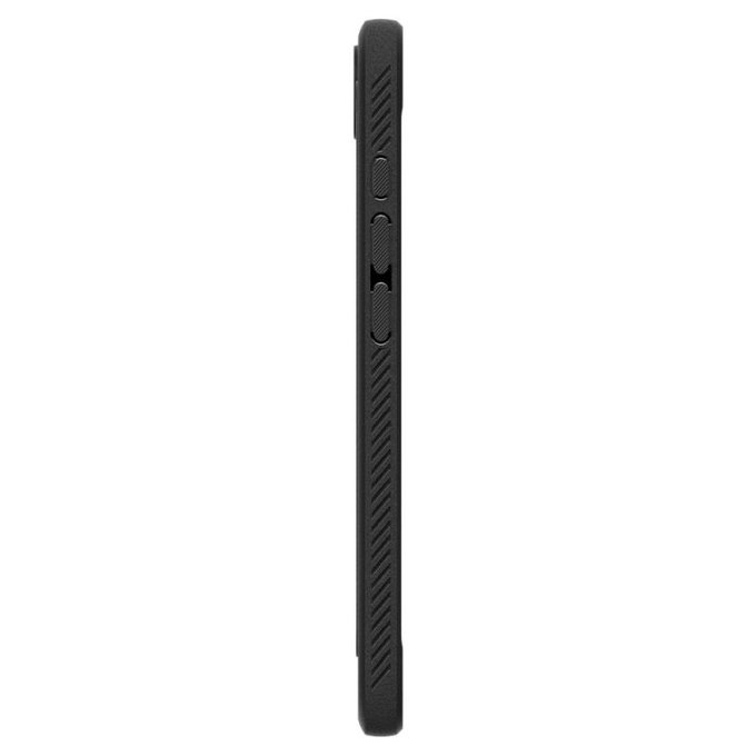 Spigen - Hülle Rugged Armor MagSafe für iPhone 16e, Matte Black