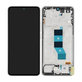 Xiaomi Poco M7 Pro 5G - LCD Display + Touchscreen Front Glas + Rahmen (Silver) - 5600070O17P00 Genuine Service Pack