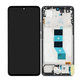 Xiaomi Redmi Note 14 5G 24094RAD4G - LCD Display + Touchscreen Front Glas + Rahmen (Midnight Black) - 56002000O1700 Genuine Service Pack