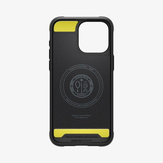 Spigen - Hülle Rugged Armor MagSafe für iPhone 15 Pro Max, Matte Black