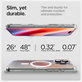 Spigen - Hülle Ultra Hybrid "T" MagSafe für iPhone 16 Pro Max, weiß