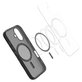 Spigen - Hülle Ultra Hybrid "T" MagSafe für iPhone 16, Frost Black