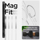 Spigen - Hülle Ultra Hybrid "T" MagSafe für iPhone 16, Frost Black