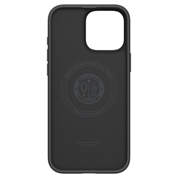 Spigen - Hülle Liquid Air "T" MagSafe für iPhone 16 Pro, Matte Black