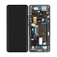 Motorola Edge 50 Ultra - LCD Display + Touchscreen Front Glas + Rahmen (Forest Grey) OLED