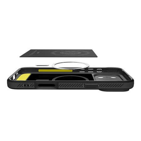 Spigen - Rugged Armor Case mit MagSafe für iPhone 17 Pro Max, Matte Black