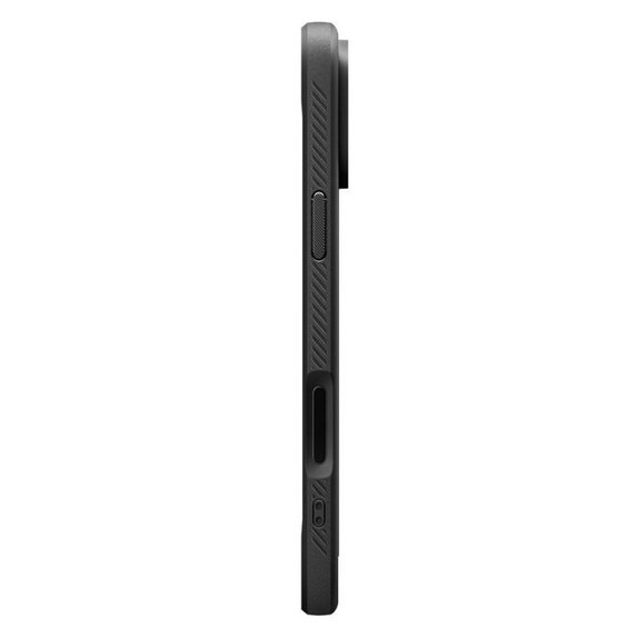 Spigen - Rugged Armor Case mit MagSafe für iPhone 17 Pro, Matte Black