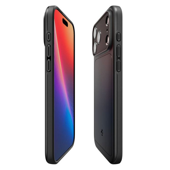 Spigen - Thin Fit Case mit MagSafe für iPhone 17 Pro, Schwarz