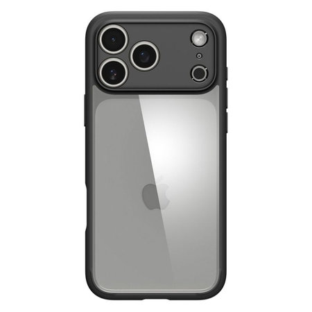 Spigen - Ultra Hybrid Case für iPhone 17 Pro, Matte Black