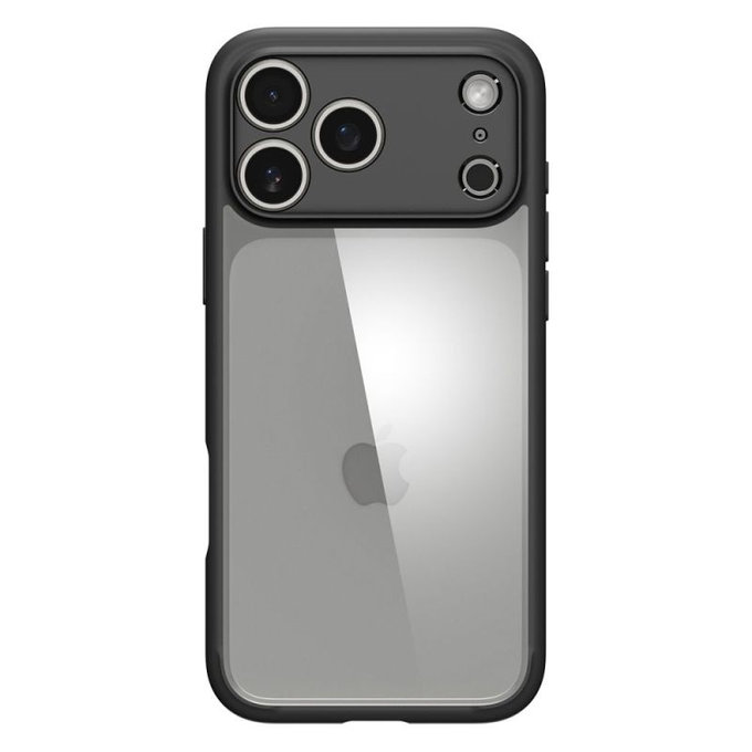 Spigen - Ultra Hybrid Case für iPhone 17 Pro, Matte Black