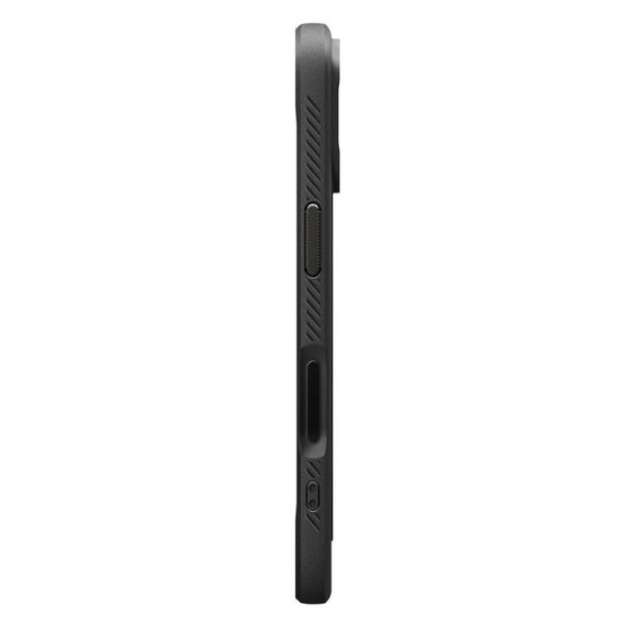 Spigen - Rugged Armor Case mit MagSafe für iPhone 17, Matte Black