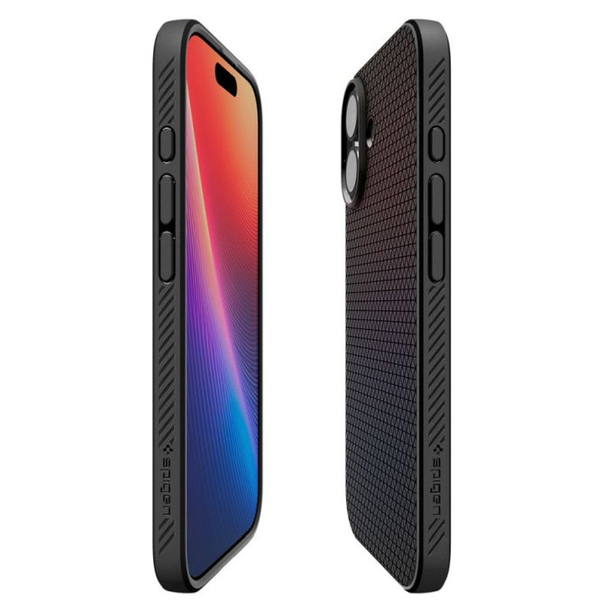 Spigen - Liquid Air Case für iPhone 17, Matte Black