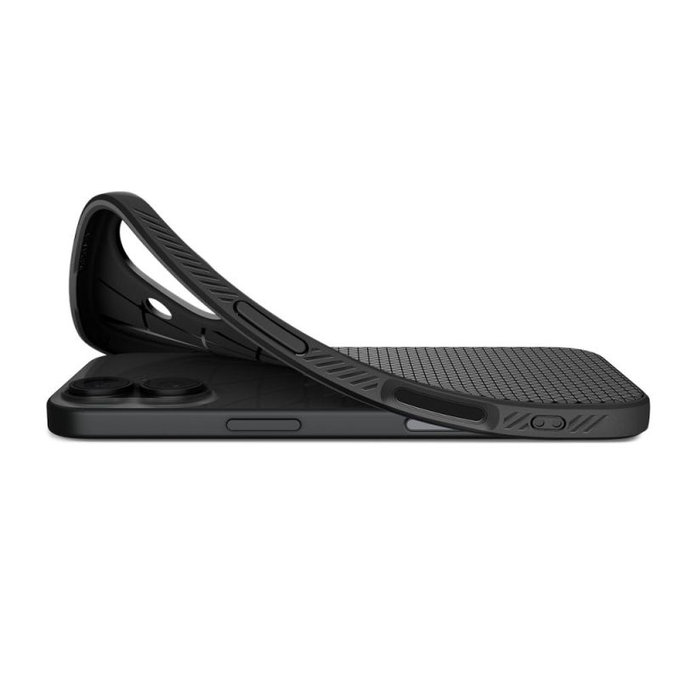 Spigen - Liquid Air Case für iPhone 17, Matte Black