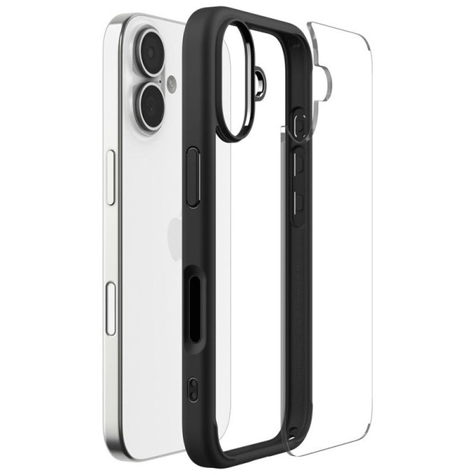 Spigen - Ultra Hybrid Case für iPhone 17, Matte Black