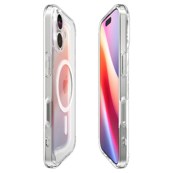 Spigen - Ultra Hybrid Case mit MagSafe für iPhone 17, Weiß