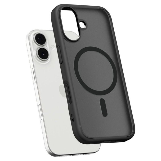 Spigen - Ultra Hybrid Case mit MagSafe für iPhone 17, Frost Black
