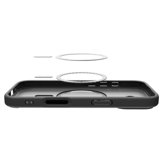 Spigen - Ultra Hybrid Case mit MagSafe für iPhone 17, Frost Black