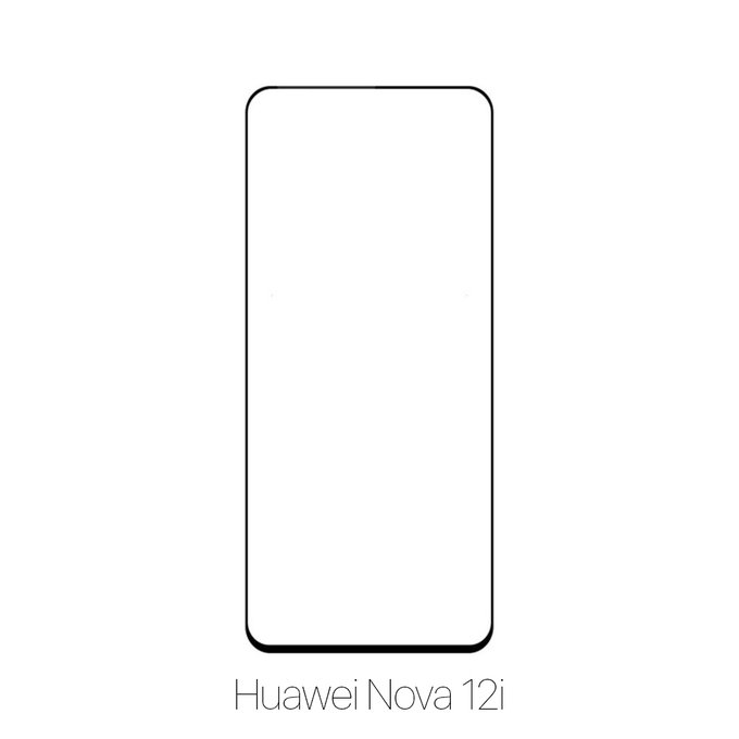 FixPremium FullCover Glass - Gehärtetes Glas für Huawei Nova 12i