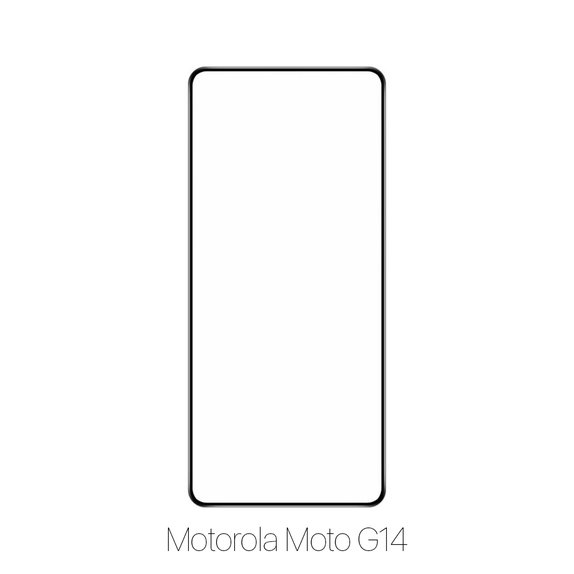 FixPremium FullCover Glass - Gehärtetes Glas für Motorola Moto G14