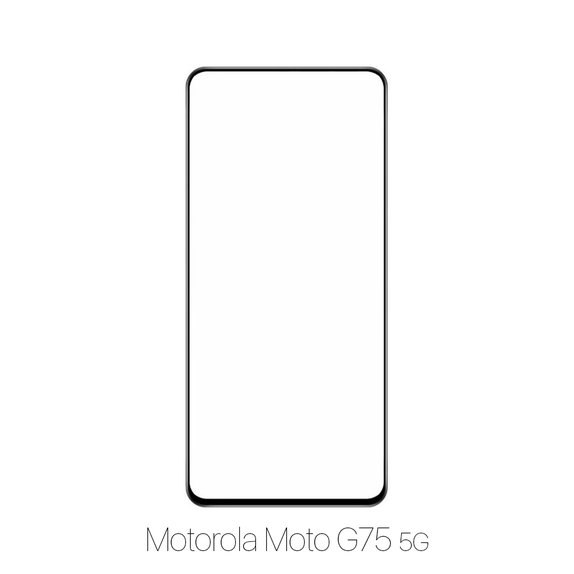 FixPremium FullCover Glass - Gehärtetes Glas für Motorola Moto G75 5G XT2437