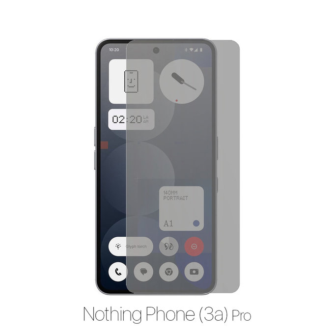 FixPremium HydroGel Anti-Spy - Displayschutzfolie für Nothing Phone (3a) Pro