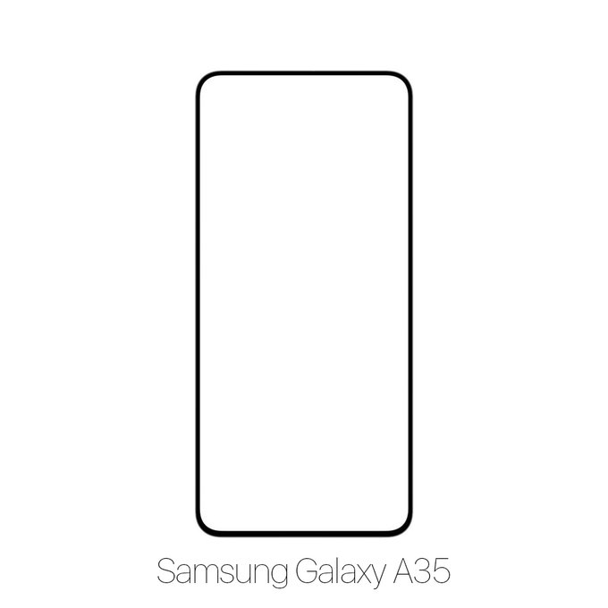 FixPremium FullCover Glass - Gehärtetes Glas für Samsung Galaxy A35 A356B