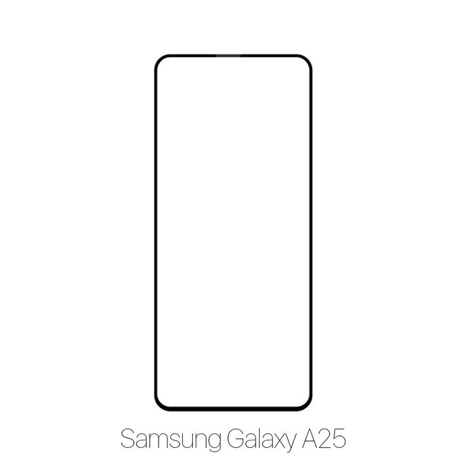 FixPremium FullCover Glass - Gehärtetes Glas für Samsung Galaxy A25 A256