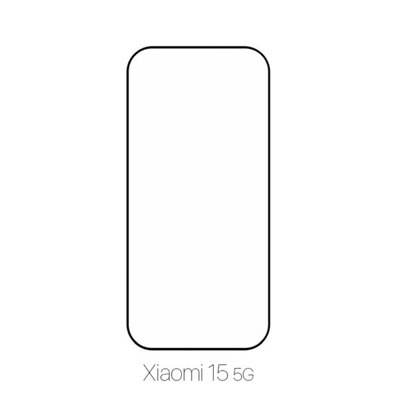 FixPremium FullCover Glass - Gehärtetes Glas für Xiaomi 15 5G